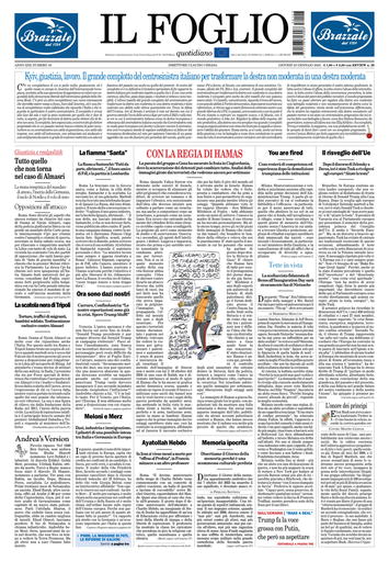 Prima-pagina-il foglio-messina-edizione-di-oggi-23-01-2025